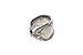 kleiner Ring "Rokoko"-Schmuck aus Silberbesteck R127