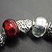 Armreif Thurcolas Style Charms Farbe rot und antikes Silber - 7