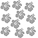 10 Aufkleber Blumen Hibiskus Wandtattoos Dekoration Fensterbilder Möbelaufkleber Türaufkleber Spiegelaufkleber Gestalten Sie Ihre Fenster mit diesen wunderschönen Stickern Größe 6 cm oder 12 cm Durchmesser