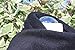 FleeceBand schwarz, Körner- Schal mitte, Nacken, Traubenkernkissen, Nackenschmerzen, Körnerkissen Nacken, Wärmekissen, Wärmetherapie - 2