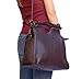 Handgefertigte handtaschen Leder Burgund - 3