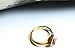 Roségoldener Ring mit Mandarin-Granat im Context-Cut - 3