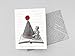Weihnachtskarte, Weihnachtsbaum,für Buchliebhaber, mit handgemachtem Umschlag aus Buchseiten,als Buchgutschein, für Leseratten, nostalgische Klappkarte mit Weihnachtsbaum aus einem Buch - 6