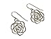 Gemshine Handmade - Ohrringe - Ohrhänger - Rose - Blume - Art Deco - 925 Silber