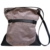 Damenhandtaschen wildleder handgefertigten grau/schwarz - 