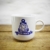 Kaffeebecher / Becher Marie im maritimen Design blau-weisses Porzellan von Ahoi Marie - 