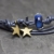 little stars - blau/alaska Lederarmband - 