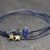 little stars - blau/alaska Lederarmband -