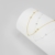 MARIE - kurze layering Halskette aus 925 Sterlingsilber - 