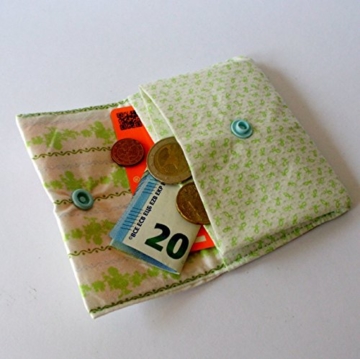 Mini-Geldbeutel "light green" 10 x 8 cm von frollein cosa -