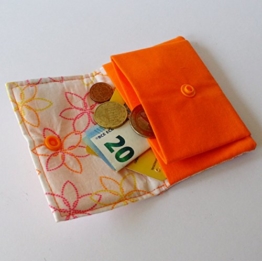 Mini-Geldbeutel "spring" 10 x 8 cm von frollein cosa -