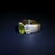 Peridot Ring Brillant 585 Gelbgold - 
