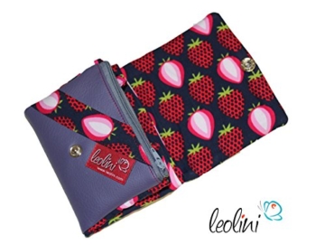 Portemonnaie Geldbeutel Brieftasche Geldbörse Kolibri - handmade, Unikat von Leolini - 