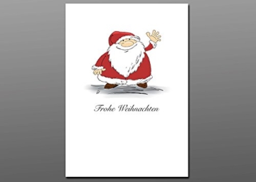 Postkarte „Gruß vom Weihnachtsmann“ - 