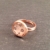 Ring Roségold Blume - 