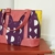 Schultertasche, Handtasche aus Designerstoffen mit Kunstleder, Handgemacht, limitiert - 