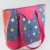 Schultertasche, Handtasche aus Designerstoffen mit Kunstleder, Handgemacht, limitiert -