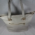 Shopper Handtasche PU Leder kombiniert mit Ankerstoff - 