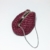SOFIA - Handmade in Italy - Handtasche elegant. Kleine Kupplung. Lila. Evening purple clutch purse / coin wallet, with vintage kiss clasp. - 