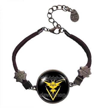 Team Instinct Armband Armreif Anime Symbol Anhänger Mode Schmuck Cosplay Charm -