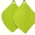 Topflappen hellgrün gehäkelt aus Baumwollgarn 100 % Baumwolle -