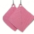 Topflappen rosa gehäkelt aus Baumwollgarn 100 % Baumwolle -