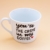 You're the cream in my coffee - Espresso ceramic cup - 