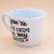 You're the cream in my coffee - Espresso ceramic cup - 